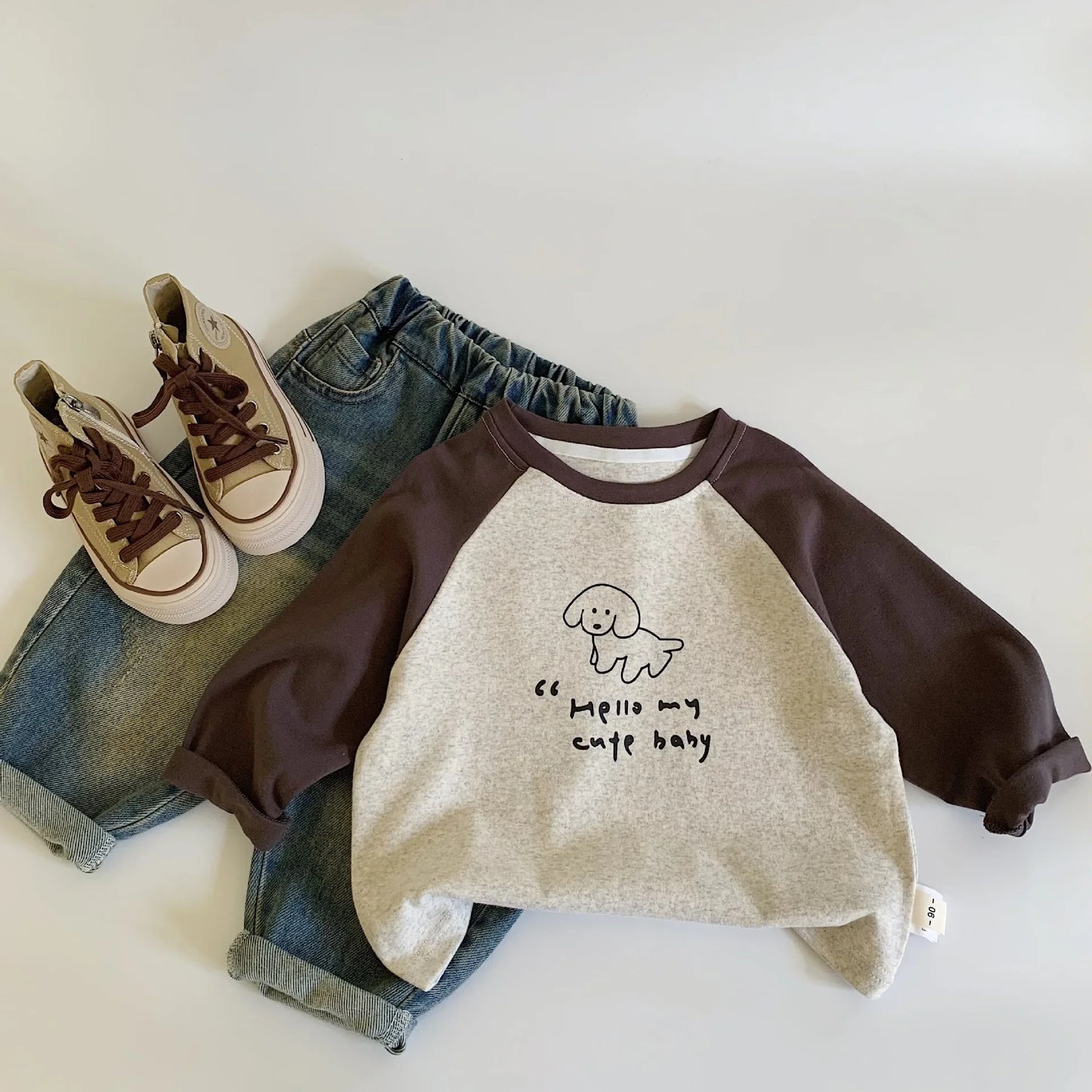 Boys Dog Cartoon Shirt