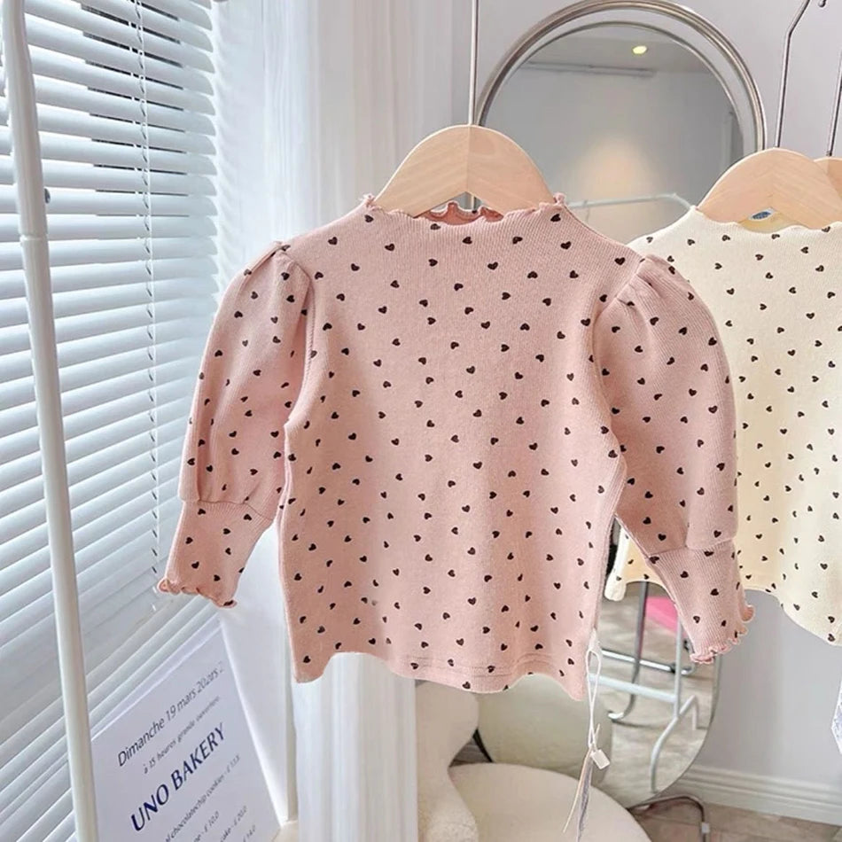 Girls Heart Design Shirt