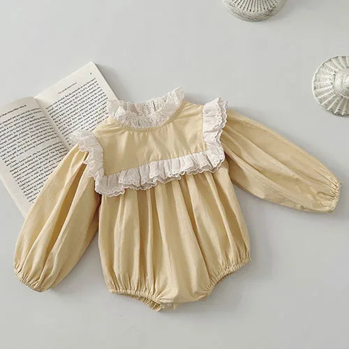 Girls Wide Sleeve Romper