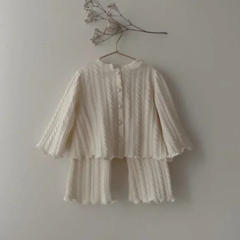 Girls Knitted Temperament Set