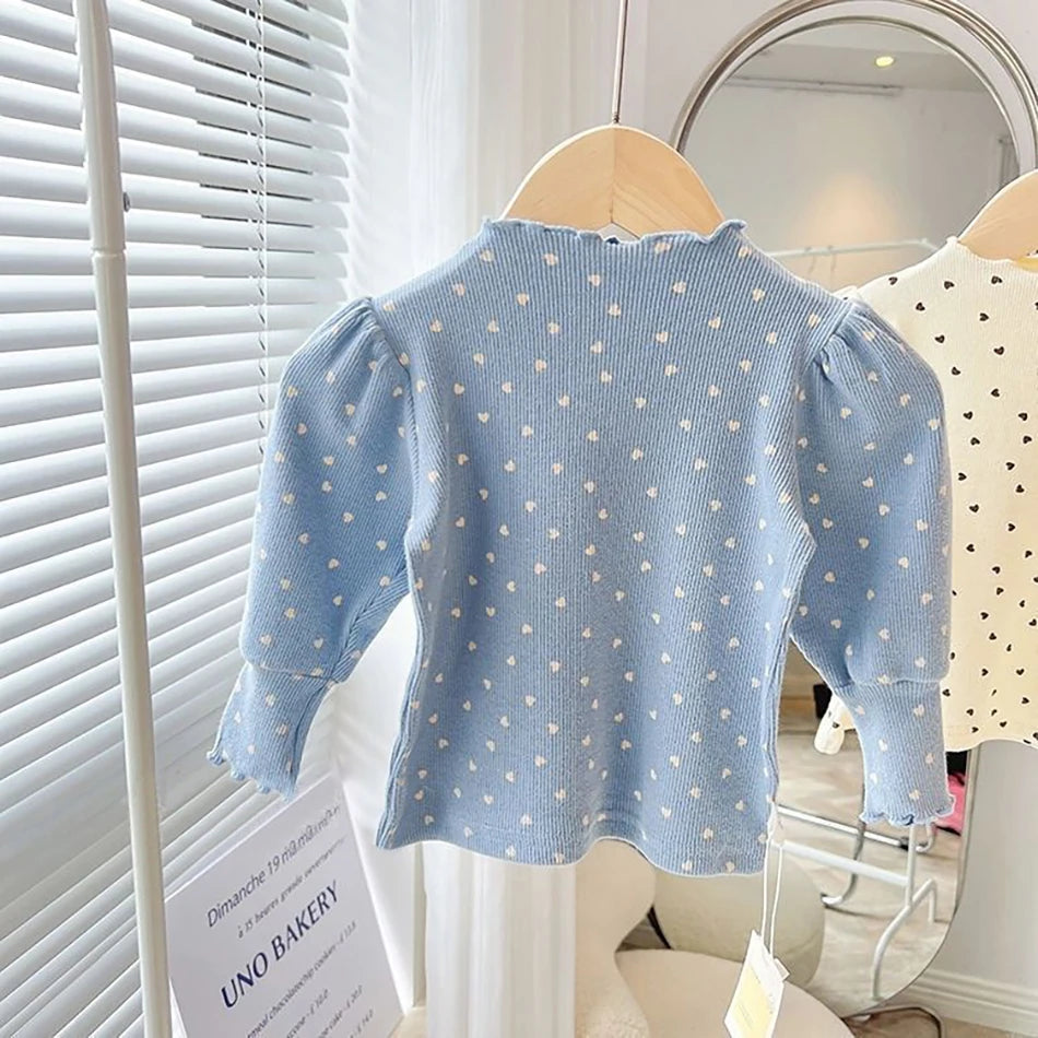 Girls Heart Design Shirt