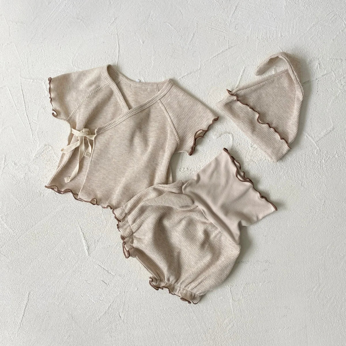 Knit Stretch High Waist Set
