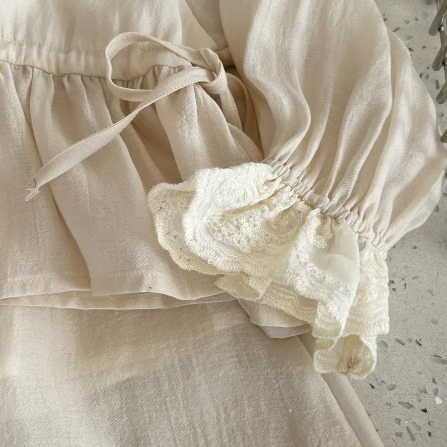 Girls Elegant Blouse Set