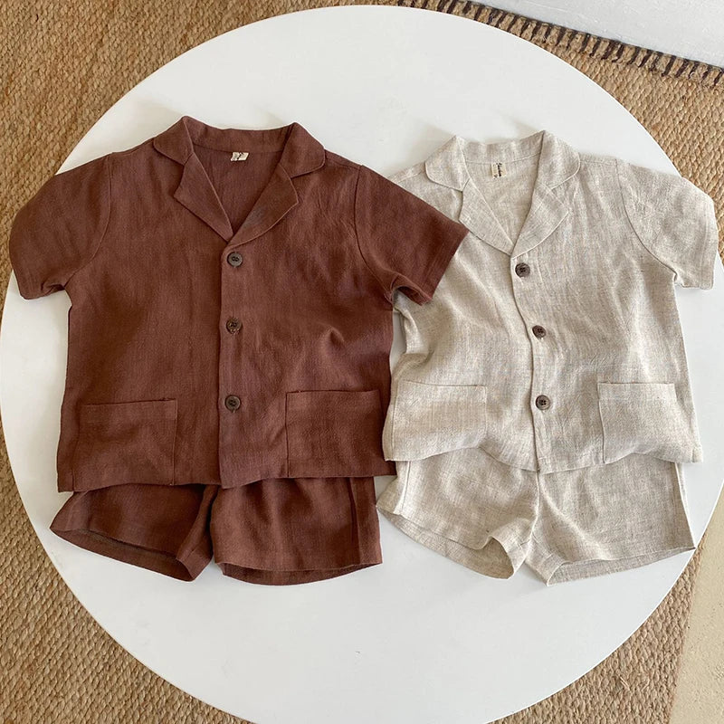 Boys Short Sleeved Set