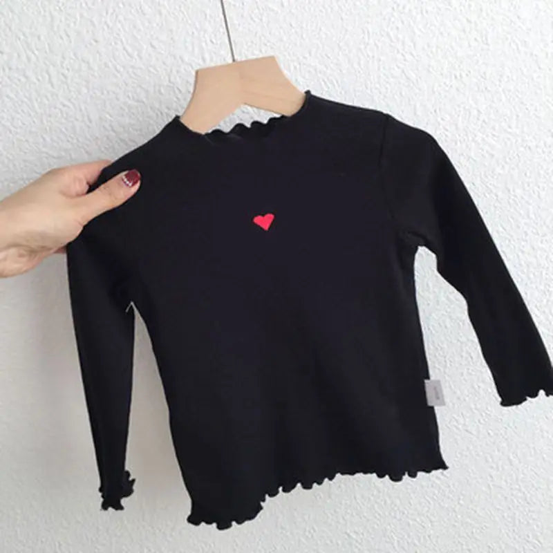 Heart Ruffle Shirt