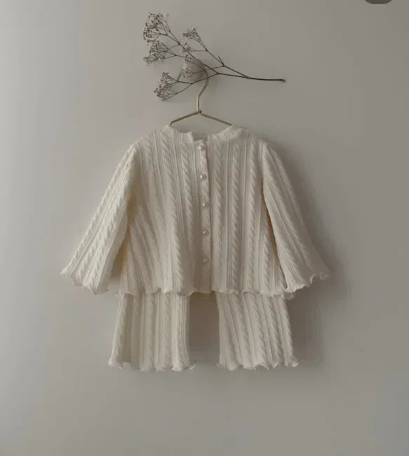 Girls Knitted Temperament Set