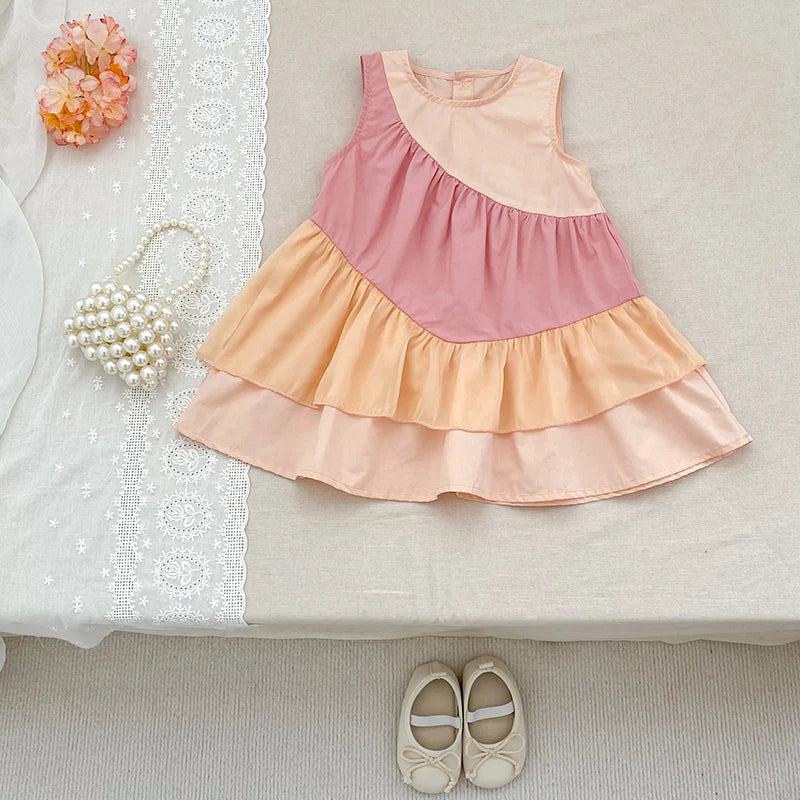 Patched Colours Dress