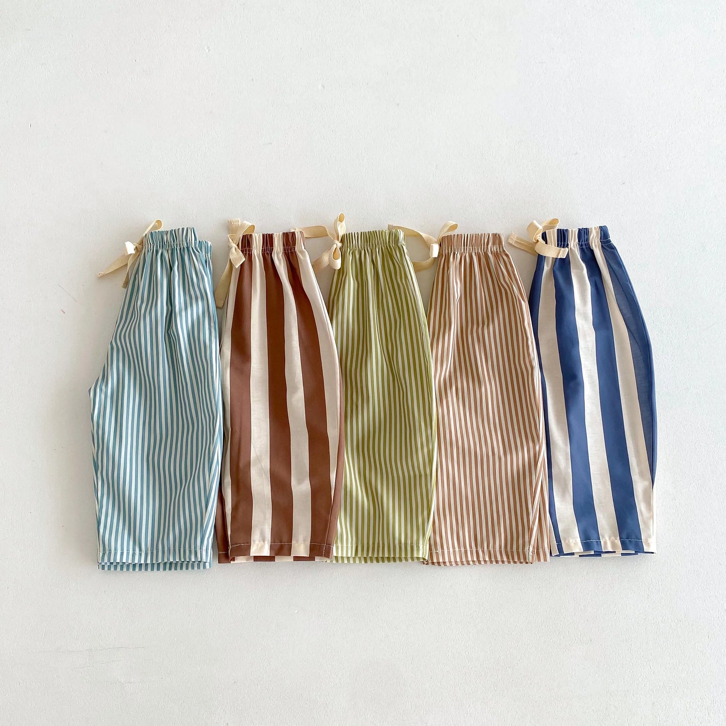 Striped Thin Harem Pants