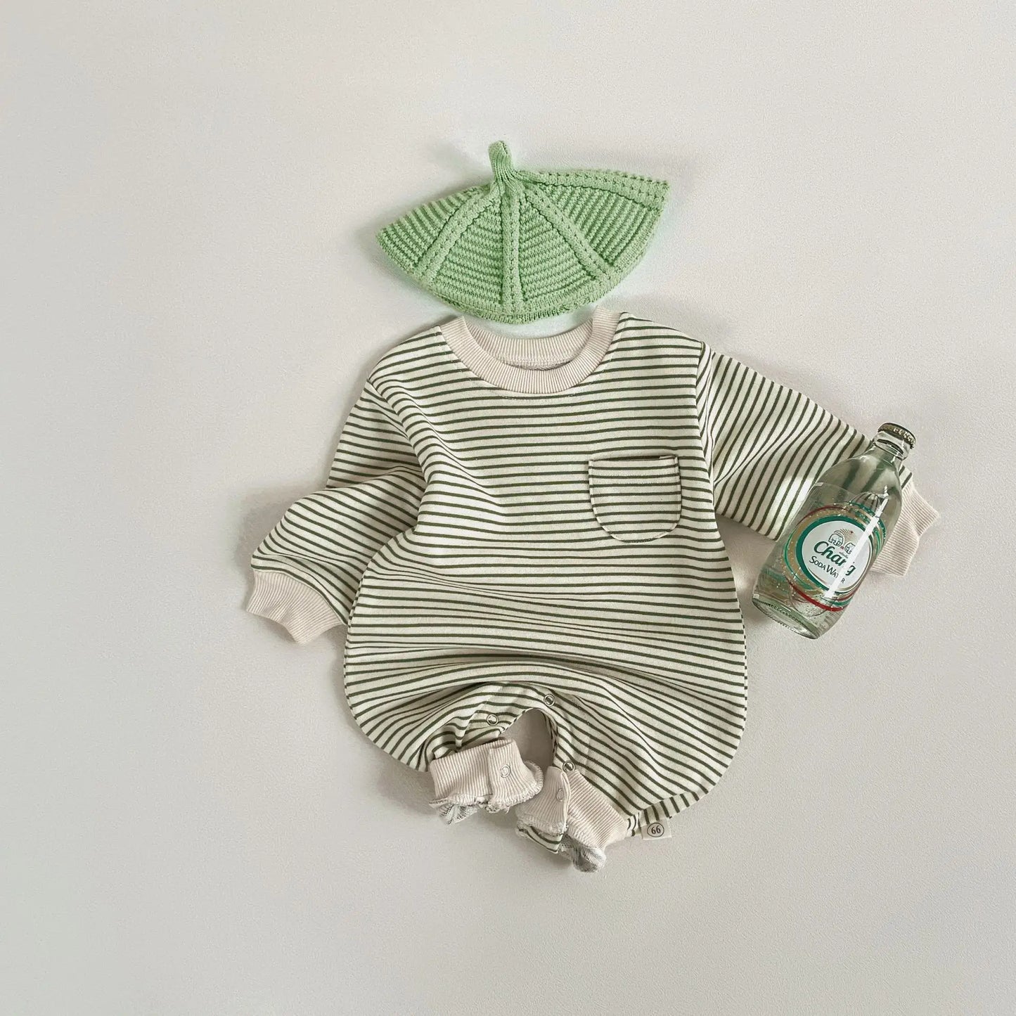 Striped Casual Jumpsuit
