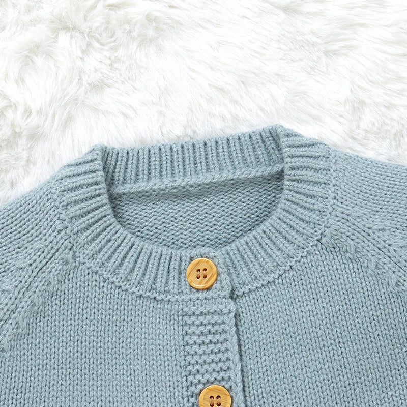 Goose Bow Embroidery Knit Cardigan