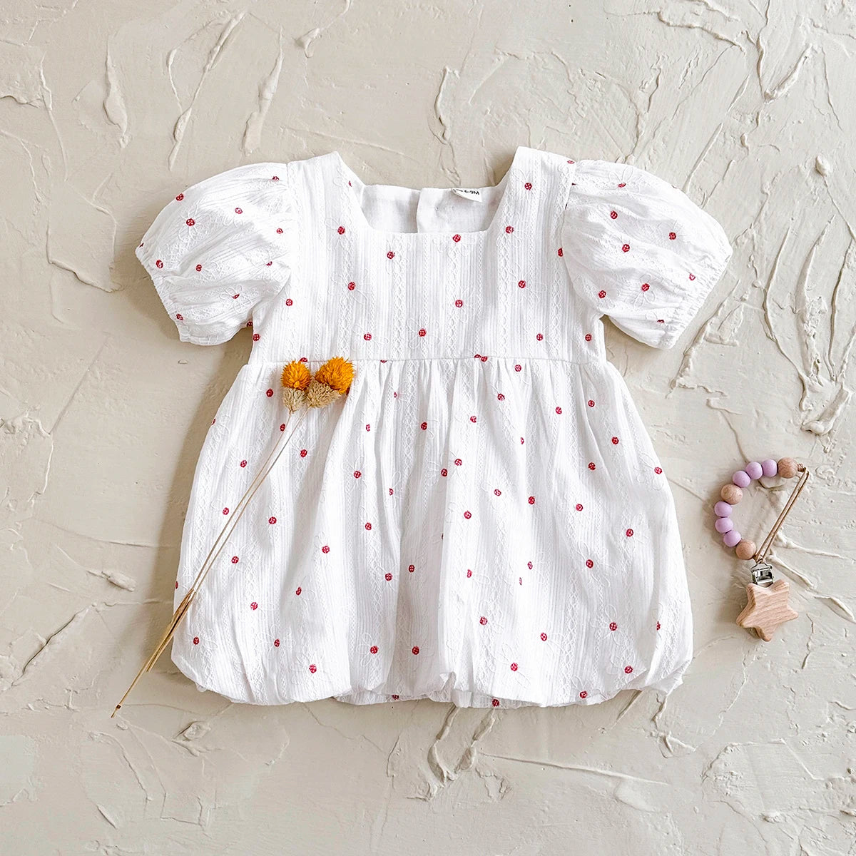 Polka Dot Floral Dress