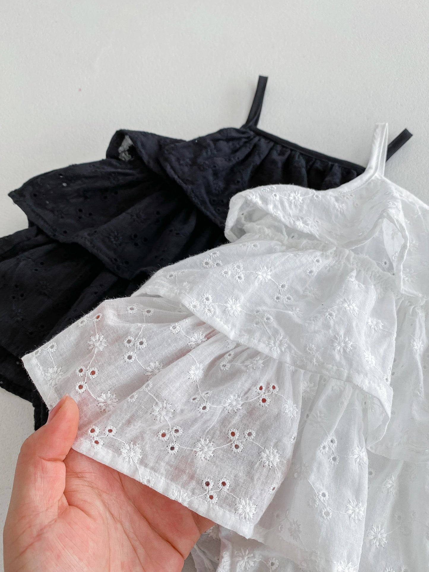 Princess Cotton Sling Romper Dress
