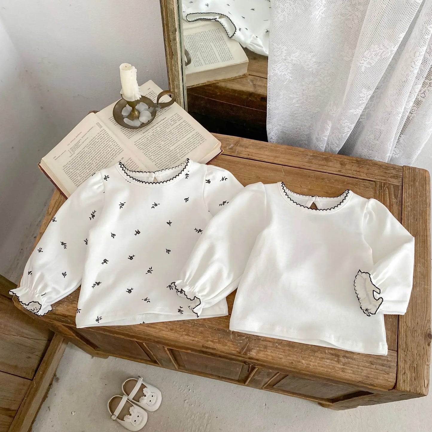 Exquisite Bubble Sleeve Shirt