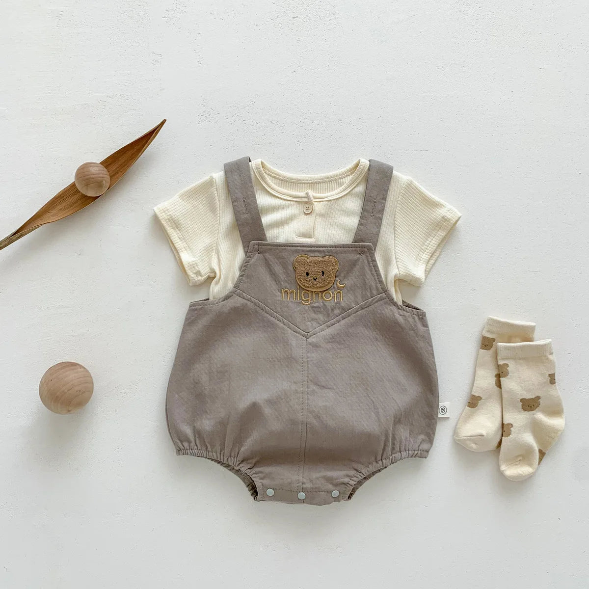 Boys Cartoon Bear Set