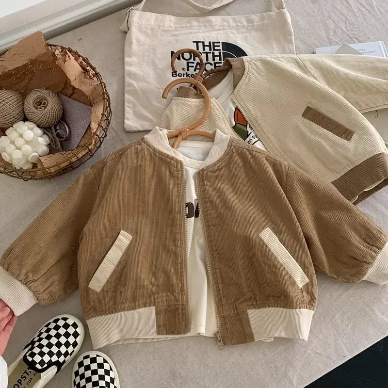 Unisex Retro Corduroy Jacket