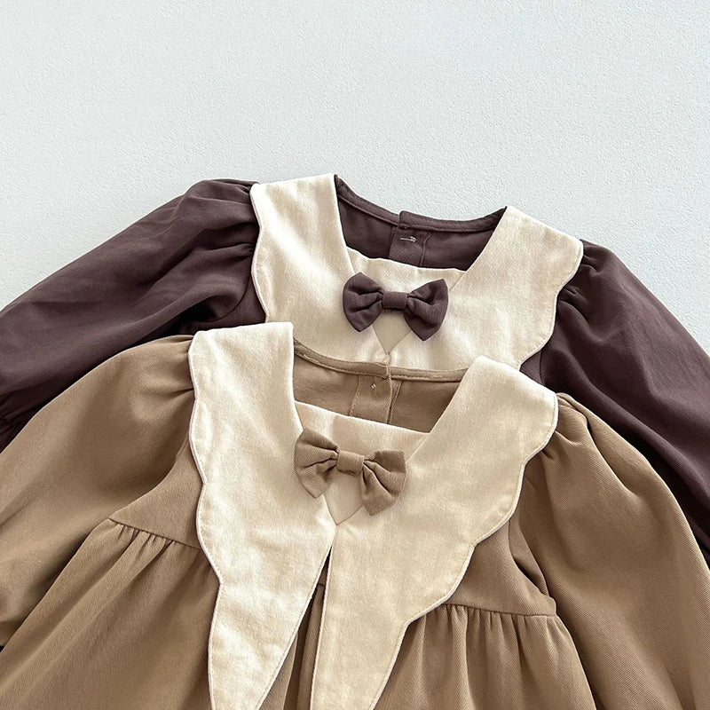 Girls Bow Princess Dress