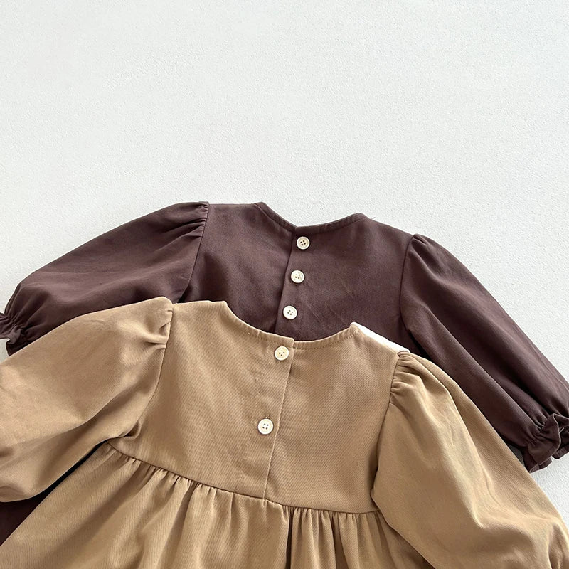 Girls Bow Princess Dress