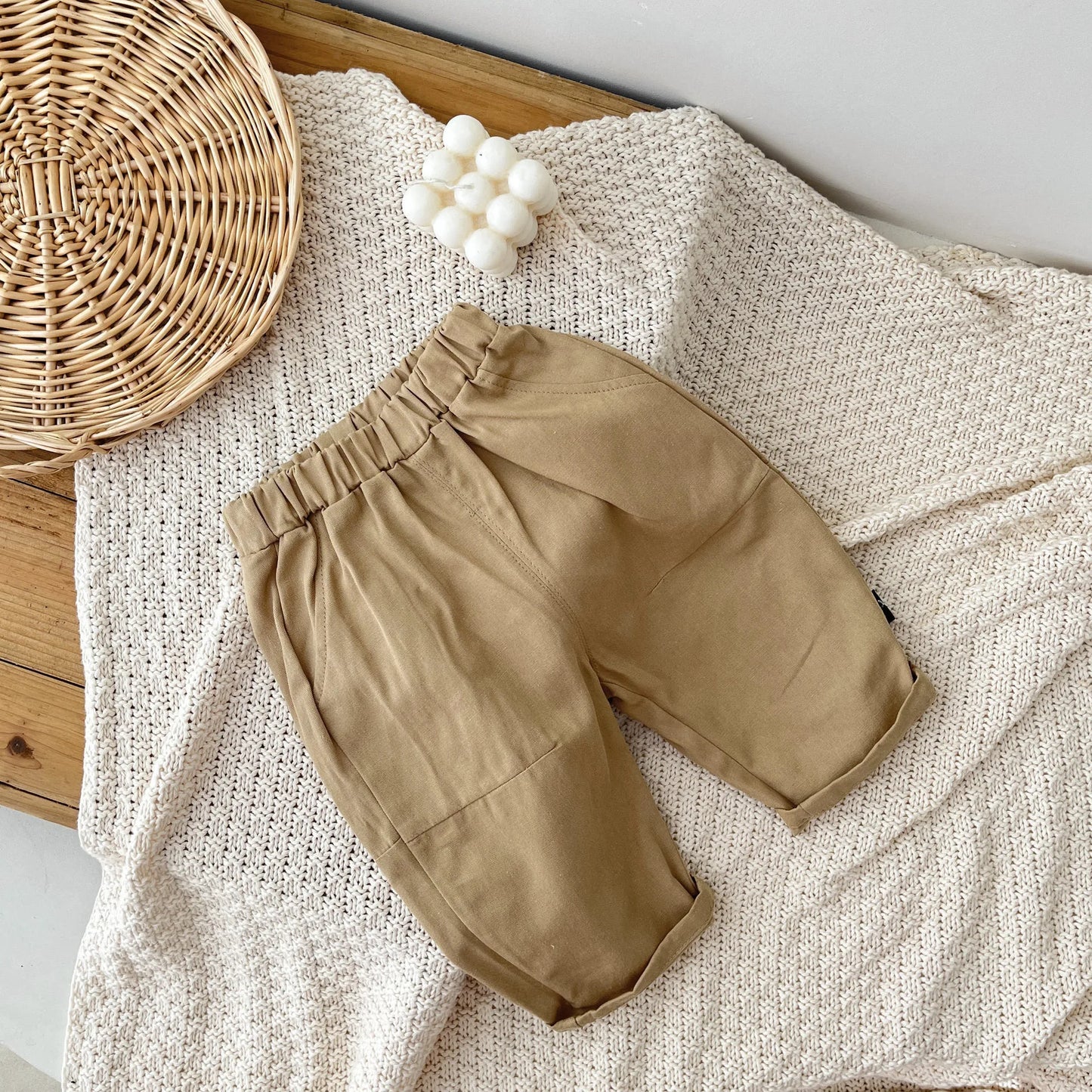 Wide Leg Pocket Pants