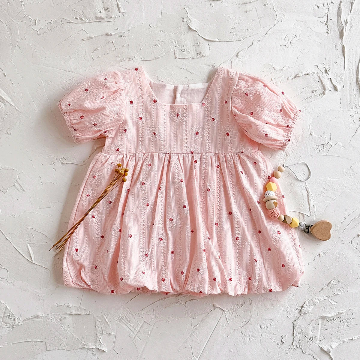 Polka Dot Floral Dress