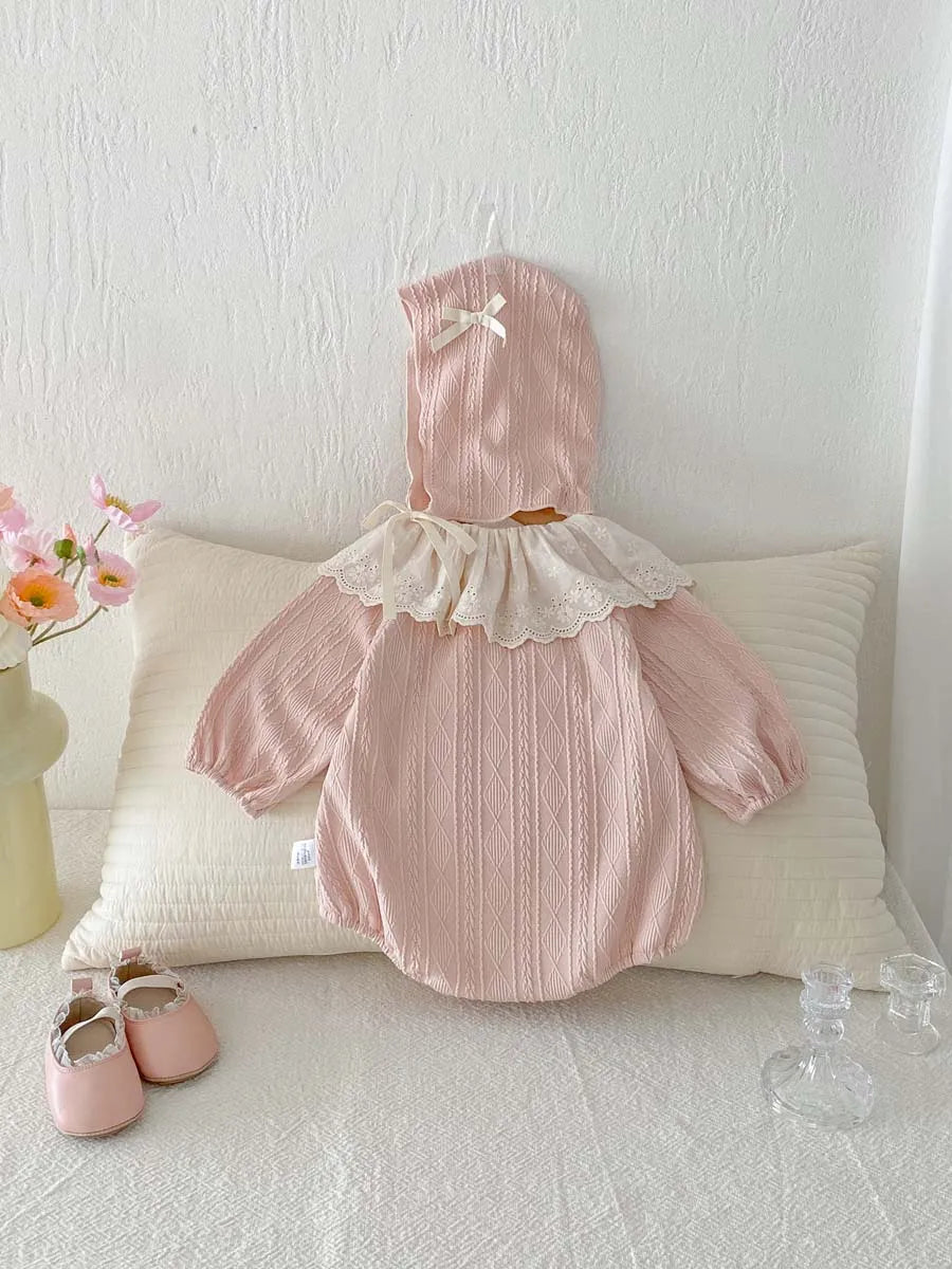 Sweet Laced Doll Collar Set