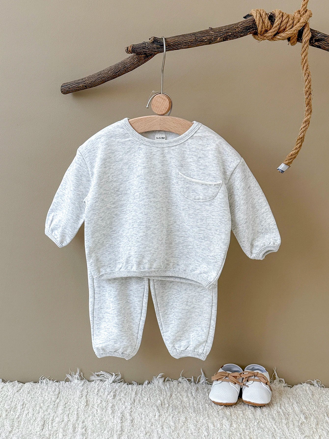 Neutral Sweatsuit Set