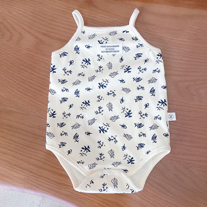 Pattern Cotton Bodysuit