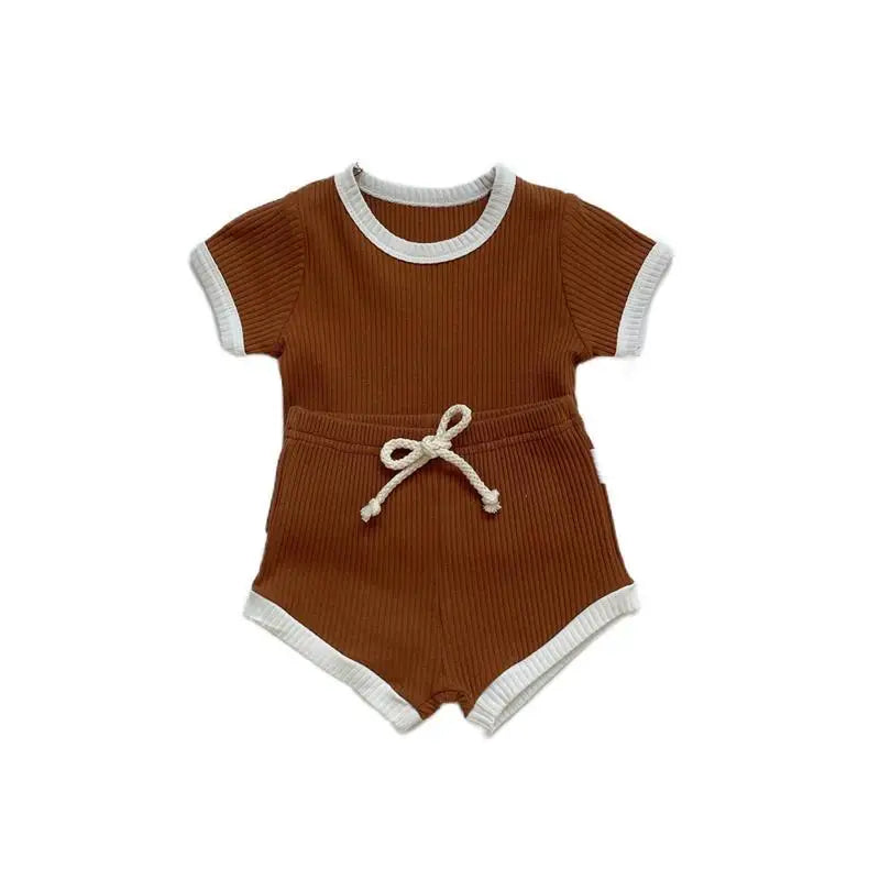 Ribbed Striped Set