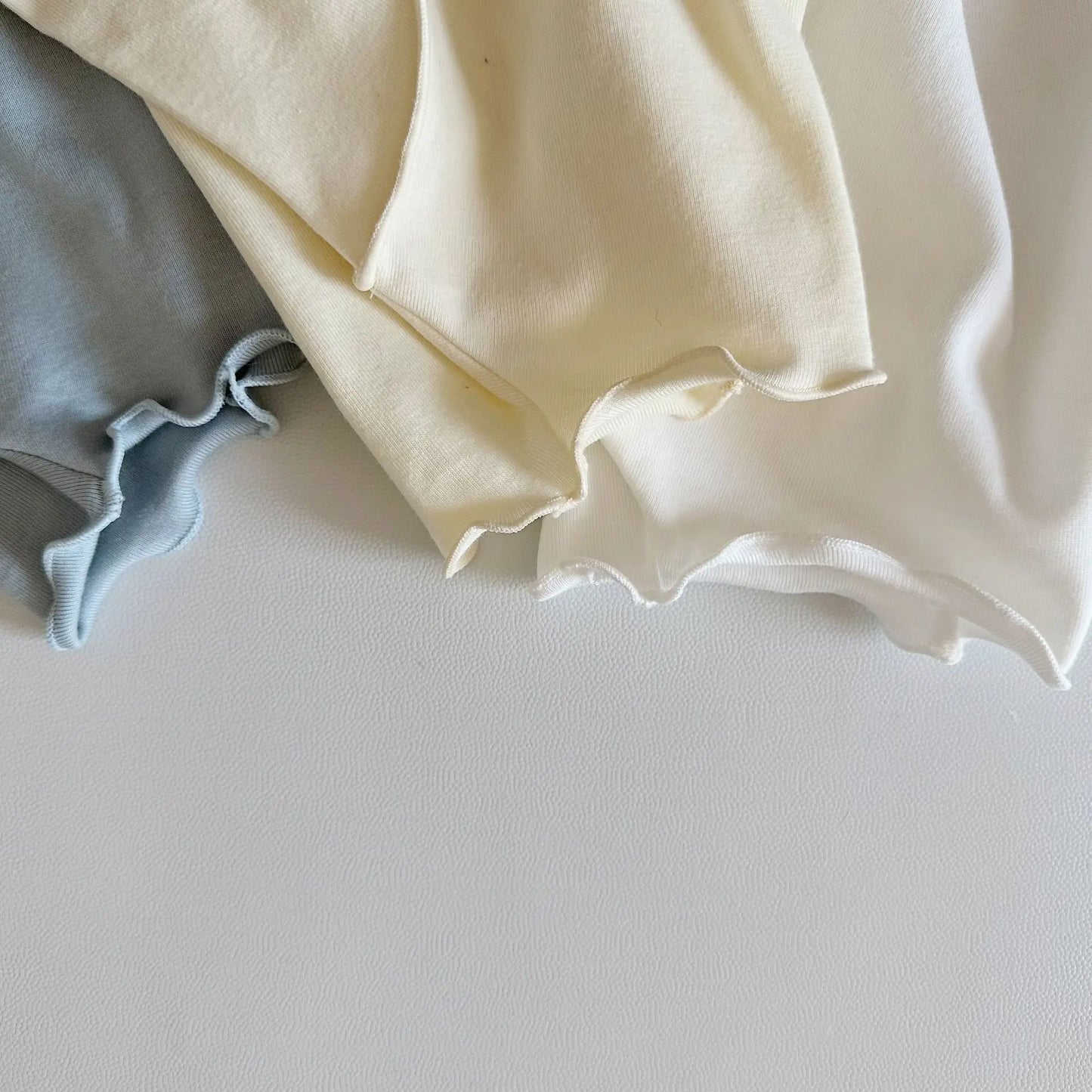 Pastel Ruffled Edge Shirt