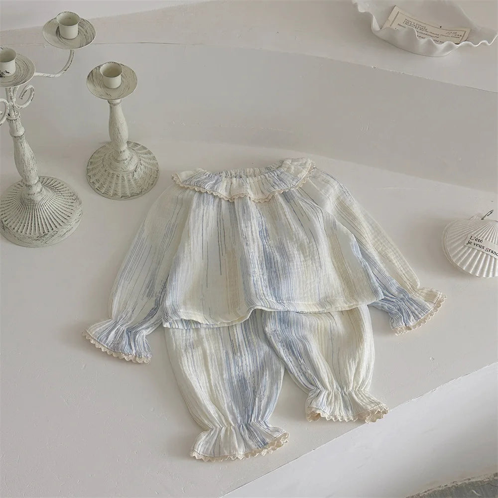 Cotton Yarn Sleepwear Set