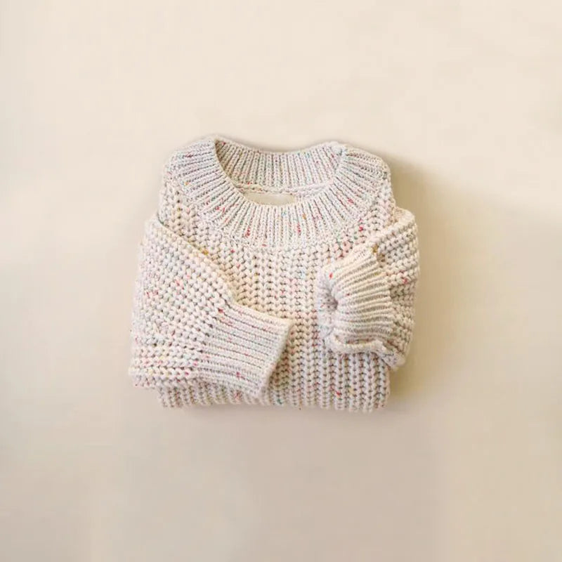 Cotton Cable Knit Chunky Sweater