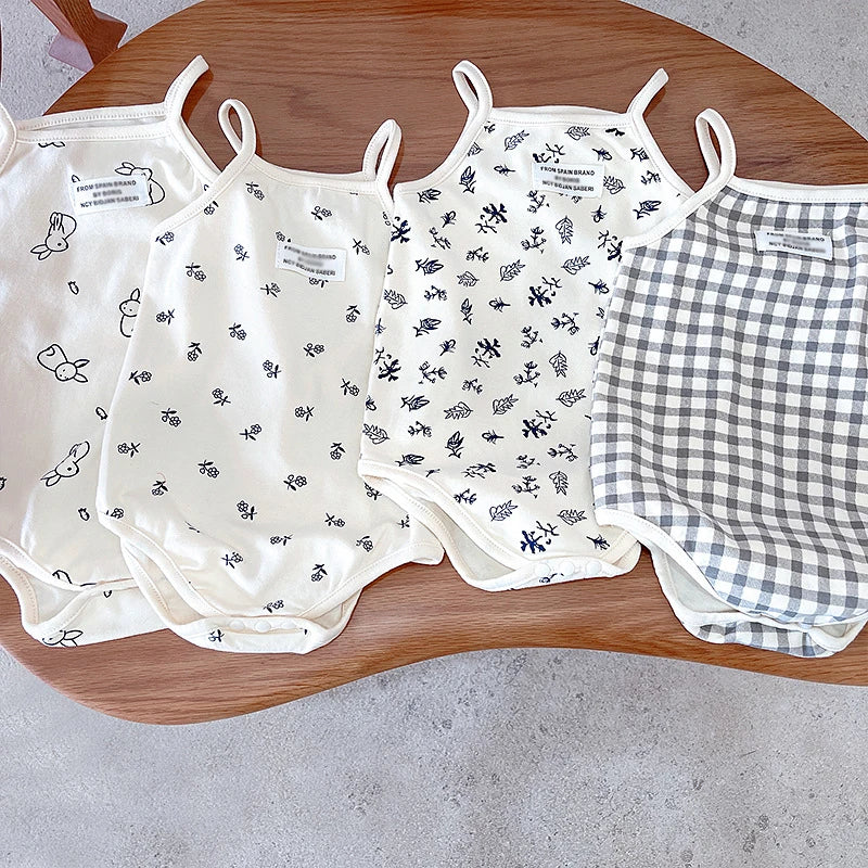 Pattern Cotton Bodysuit