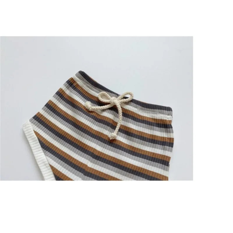 Ribbed Striped Set