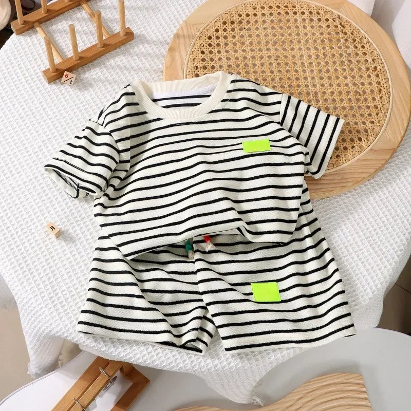 Striped Tracksuit Set