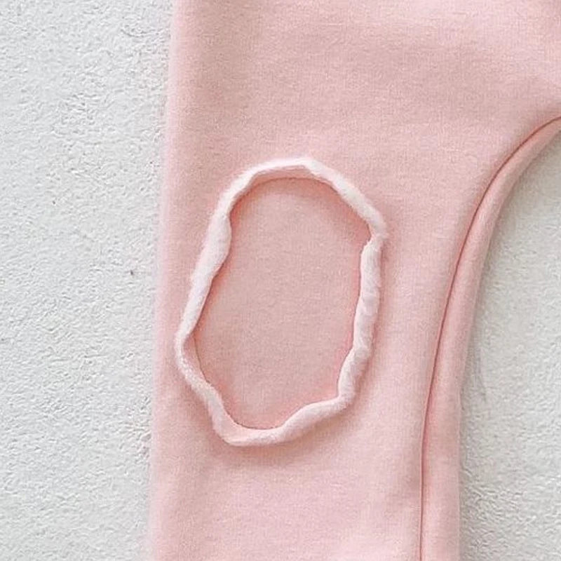 Pink Velvet Fleece Pants