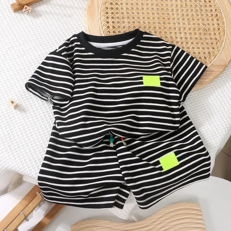 Striped Tracksuit Set
