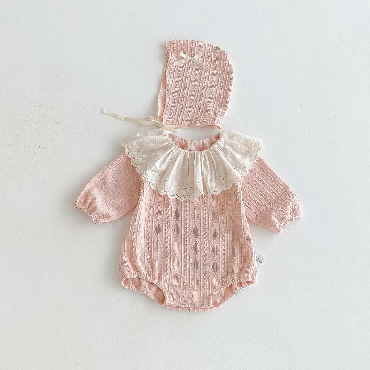 Sweet Laced Doll Collar Set