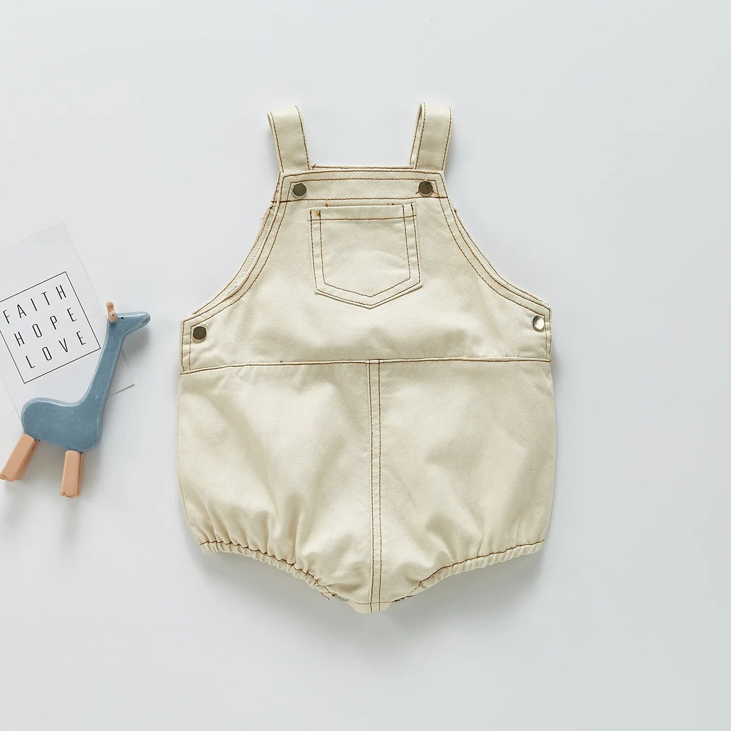 Boys Cowboy Sleeveless Romper