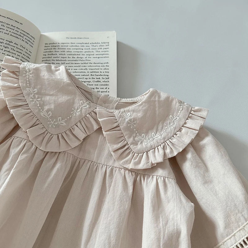 Girls Wide Sleeve Romper