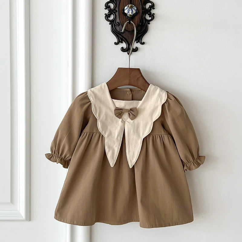Girls Bow Princess Dress
