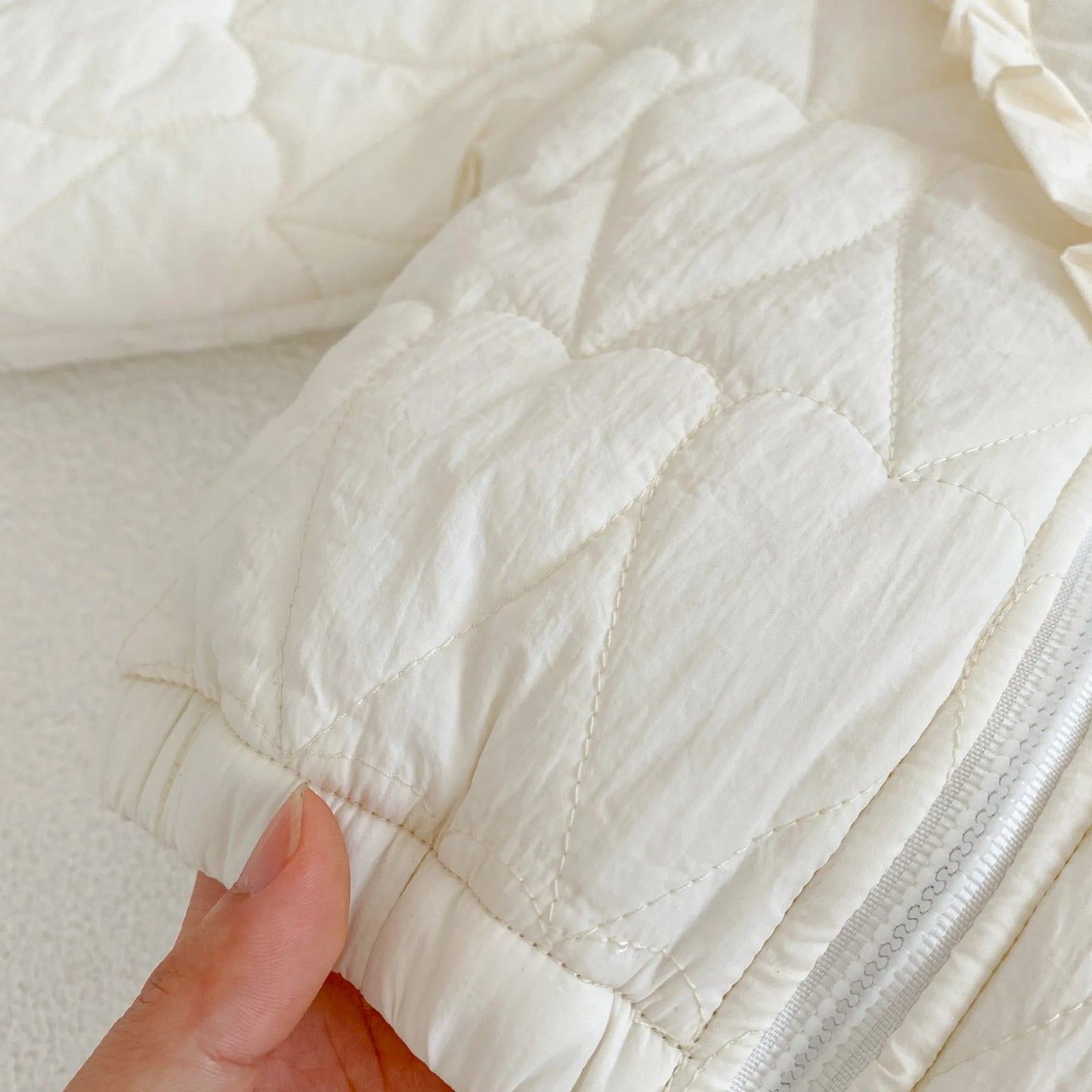 Cotton Heart-Shaped Padded Jacket