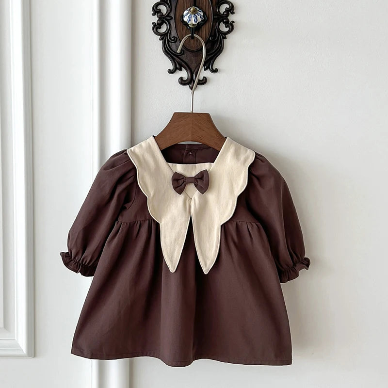 Girls Bow Princess Dress