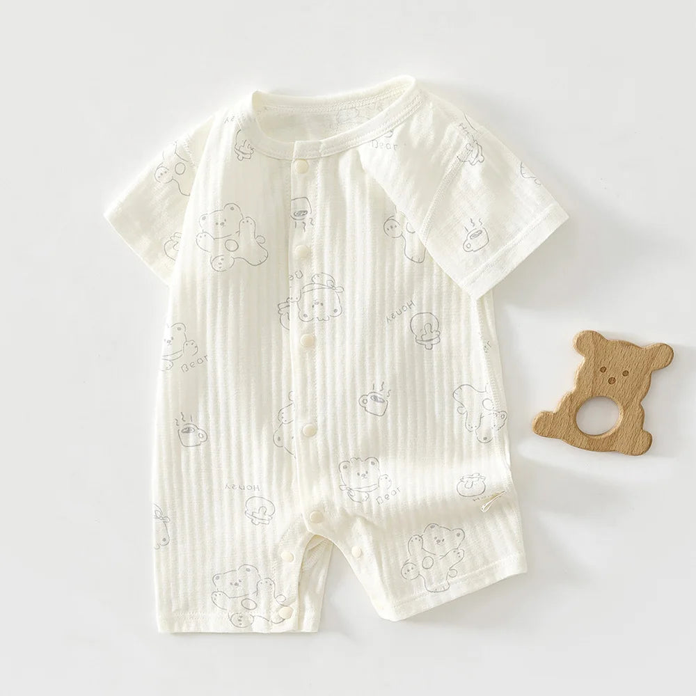 Cotton Floral Bunny Jumpsuit