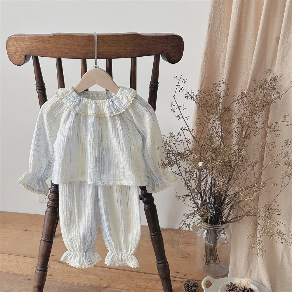 Cotton Yarn Sleepwear Set
