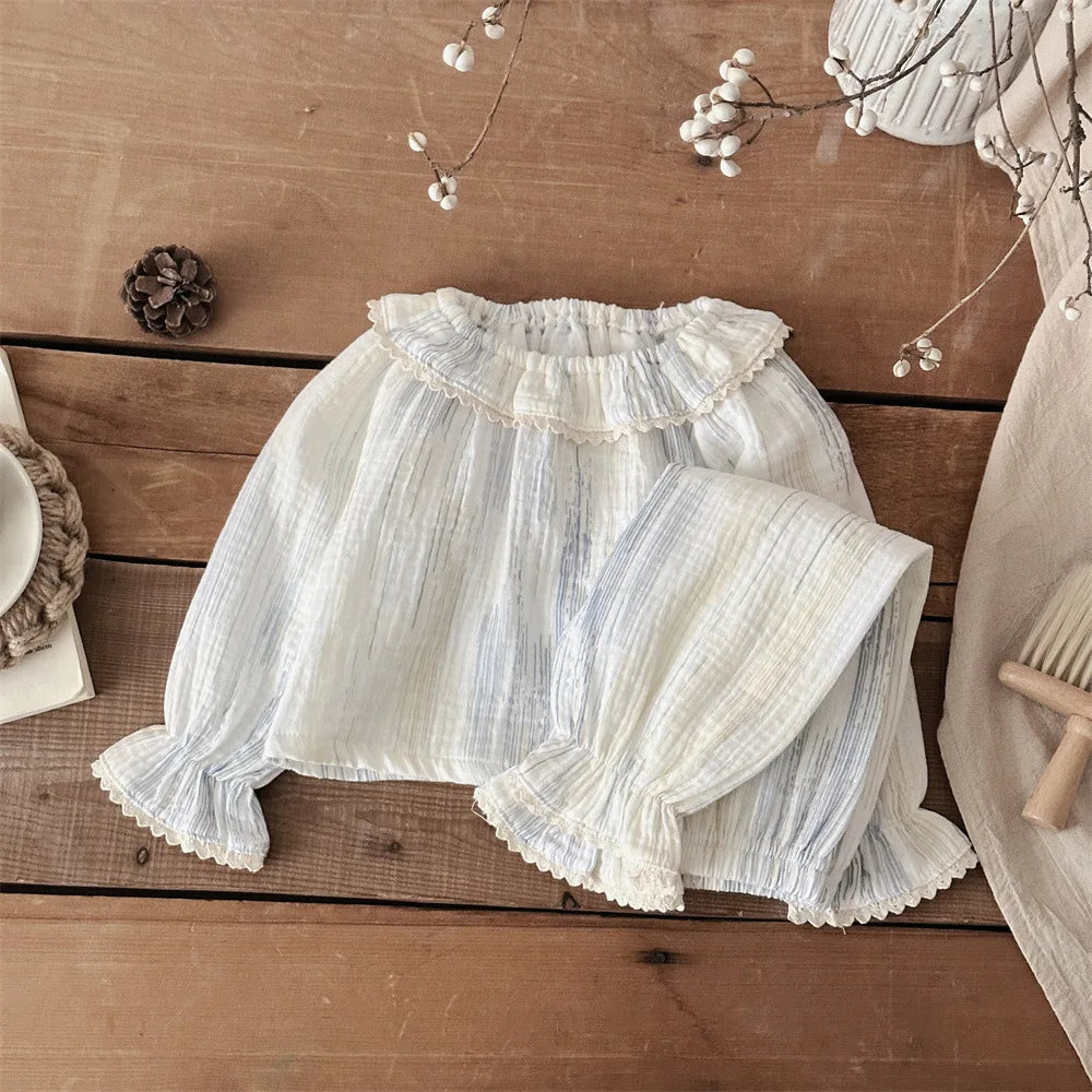 Cotton Yarn Sleepwear Set
