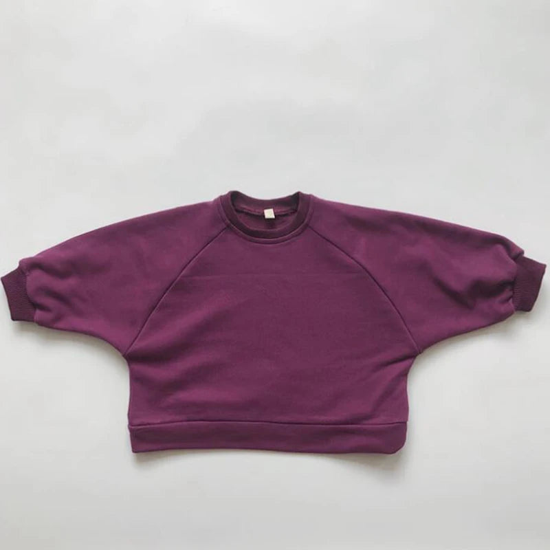 Boys Solid Colour Sweatshirt