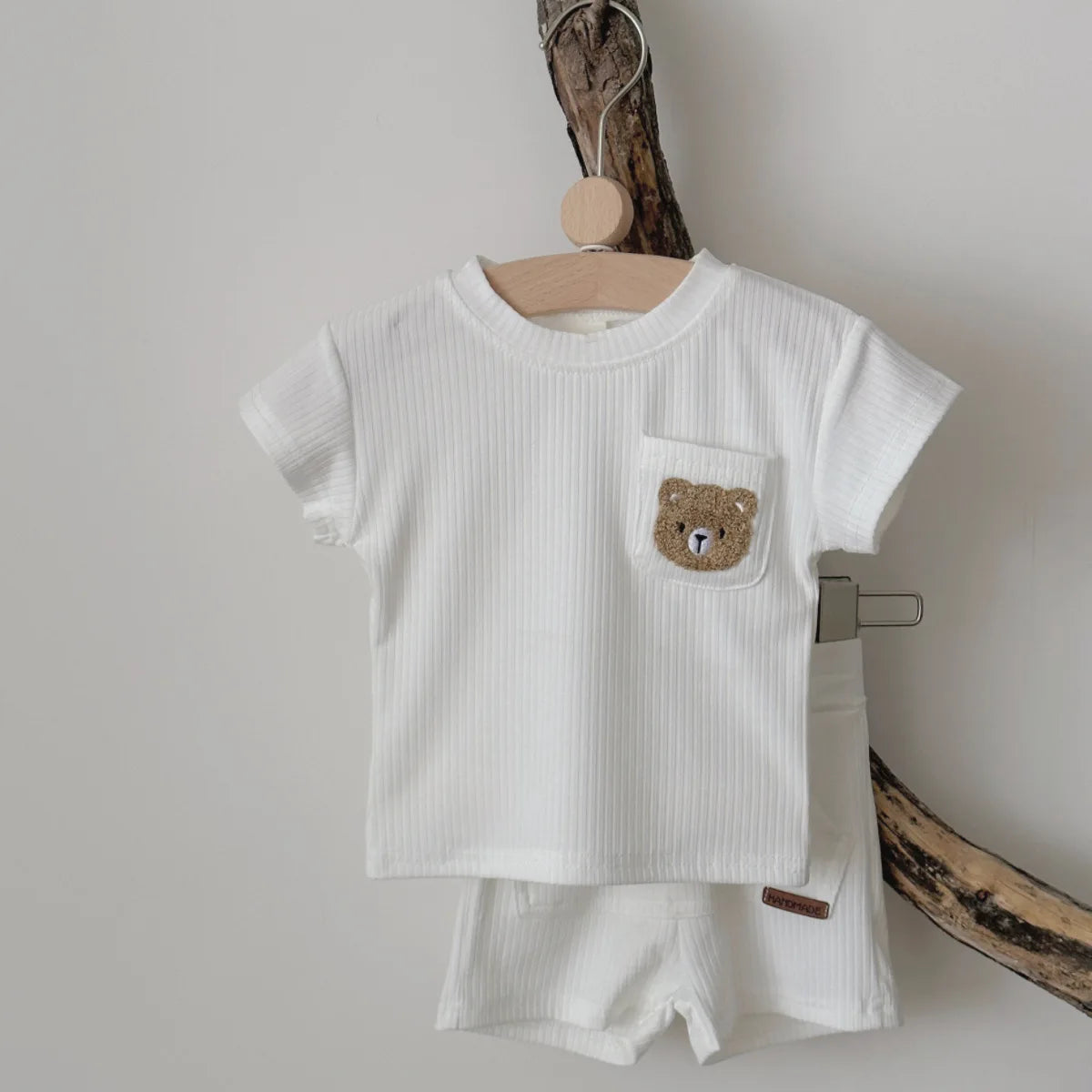 Ribbed Bear Pocket Set
