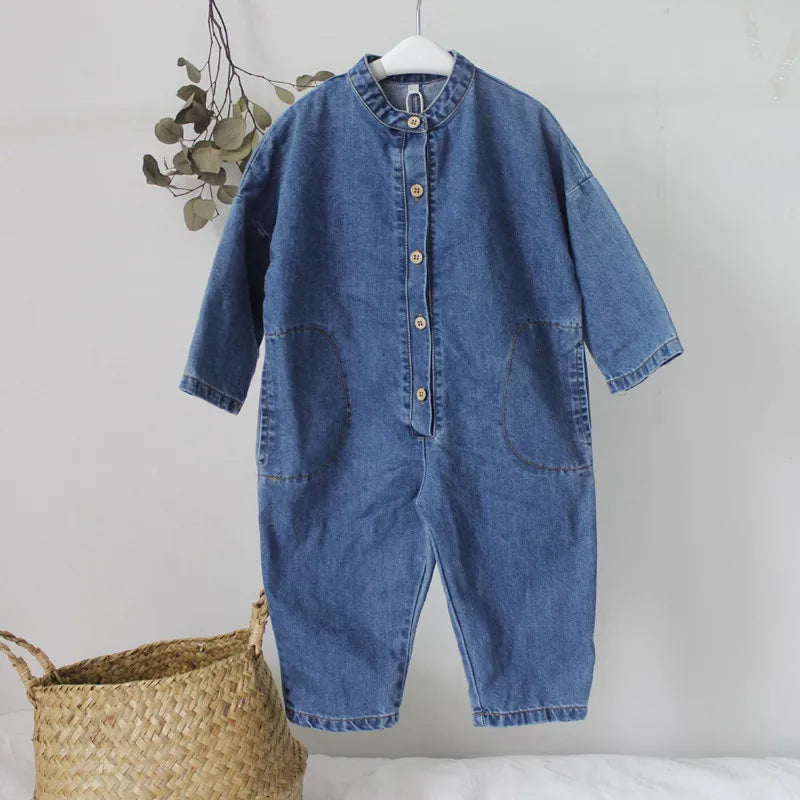 Unisex Denim Jumpsuit