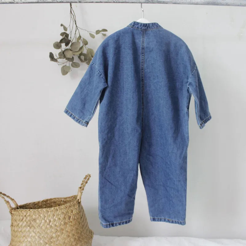 Unisex Denim Jumpsuit