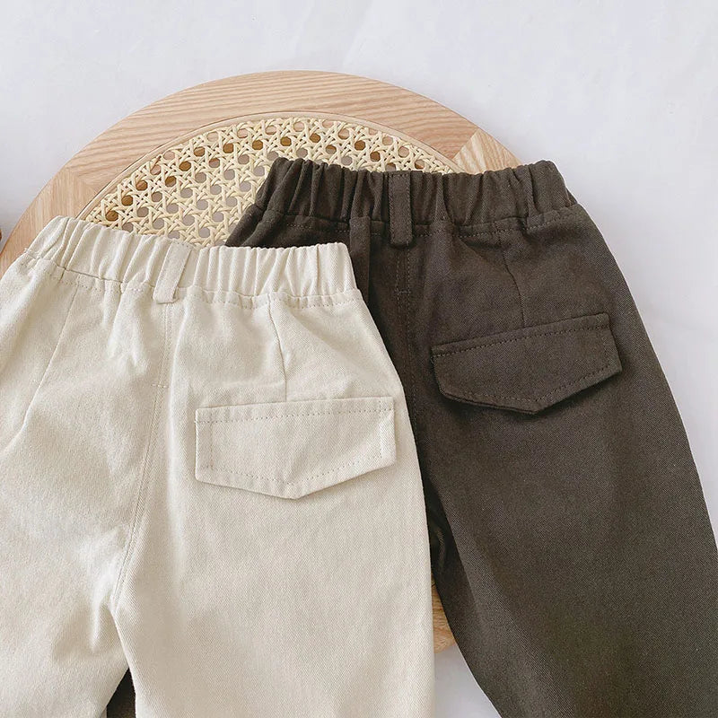 Unisex Elastic Waist Pants