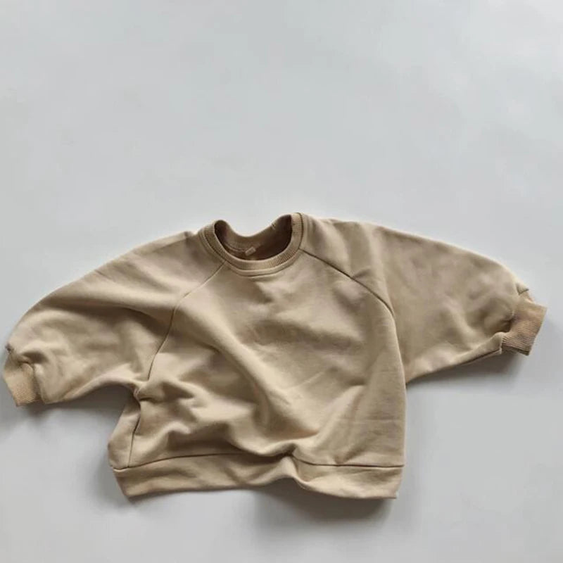 Boys Solid Colour Sweatshirt